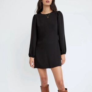 Aritzia Black Mini Dress